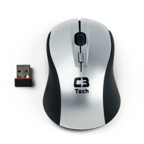 Mouse Scroll Sem Fio RF 2 Botoes 1000 DPI