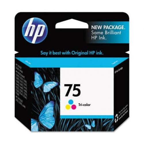 Cartucho HP de Tinta Color 75 HP-CB337WL - Original